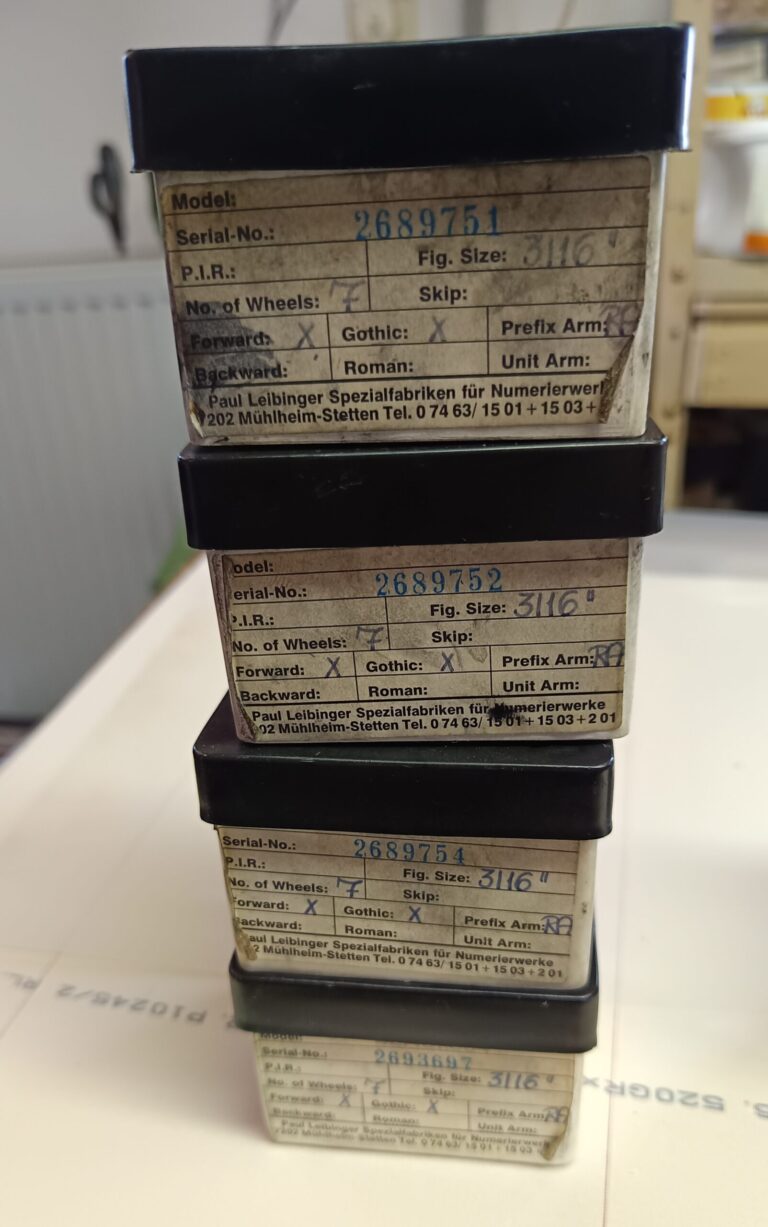 Heidelberger Druckmaschinen-Nummerier-Eindruckwerk für GTO52