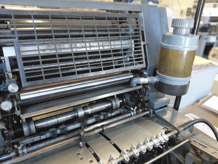 Heidelberg GTO 46 Plus-Version-Offsetdruckmaschine – Bild 1