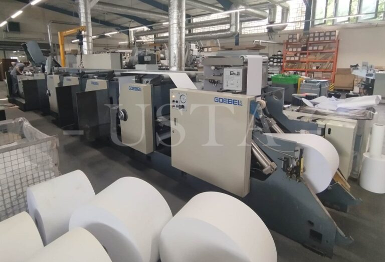 Göbel-Optiforma-FRR 520-5-Farben-Rollenoffsetmaschine – Bild 1